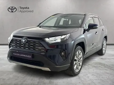 Usata Toyota RAV4 Hybrid Style 178 CV (130 kW) 2022 Blu SUV