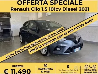 Usata Renault Clio V Business 101 CV (74 kW) 2021 Grigio Berlina