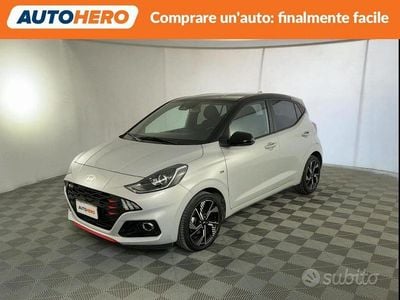 Usata Hyundai i10 N Line 90 CV (66 kW) 2025 Grigio Utilitaria
