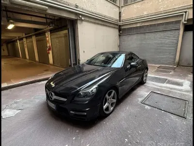 Usata Mercedes SLK350 Premium 306 CV (225 kW) 2012 Nero Cabrio