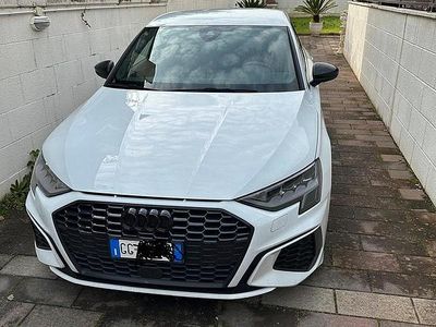 Usata Audi A3 S-Line 116 CV (85 kW) 2021 Bianco Berlina
