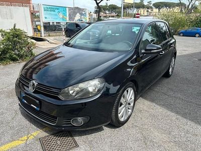 Usata VW Golf VI Highline 122 CV (89 kW) 2011 Nero Utilitaria