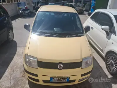 Usata Fiat Panda 54 CV (39 kW) 2008 Giallo Utilitaria