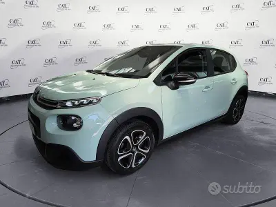 Gebraucht Citroën C3 Feel 83 PS (61 kW) 2019 Blau Kleinwagen