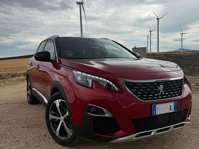 Usata Peugeot 3008 GT-line 131 CV (96 kW) 2018 Rosso SUV