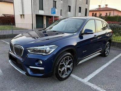 Usata BMW X1 Sport Line 116 CV (85 kW) 2017 Blu SUV