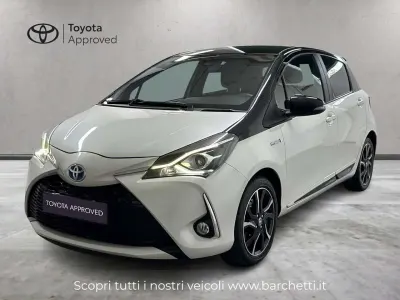 Usata Toyota Yaris Hybrid Edition 101 CV (74 kW) 2018 Bianco Berlina