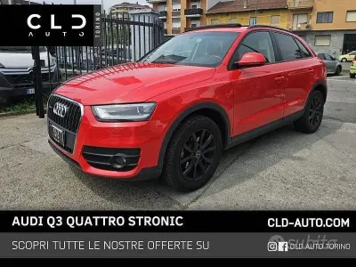 Usata Audi Q3 140 CV (102 kW) 2014 Rosso SUV