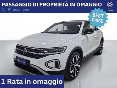0q pure white Usata 2023 VW T-Roc Style SUV | 23.800 € (Cara)