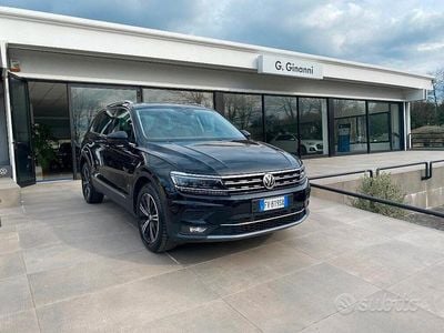 Usata VW Tiguan Advance 150 CV (110 kW) 2019 Nero SUV