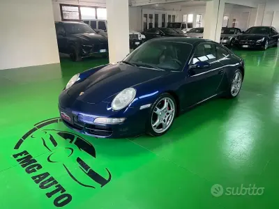 Usata Porsche 911 Carrera S 355 CV (261 kW) 2005 Blu Coupé