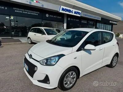 Usata Hyundai i10 Comfort 67 CV (49 kW) 2018 Bianco Utilitaria
