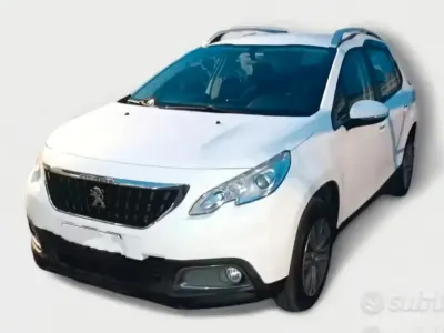 Käytetty Peugeot 2008 75 HP (55 kW) 2016 Valkoinen Katumaasturi