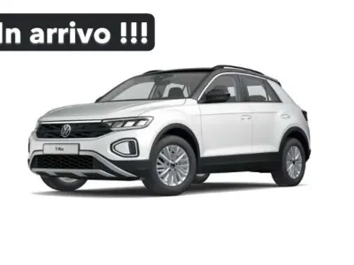 Usata VW T-Roc Life 110 CV (80 kW) 2022 Bianco SUV