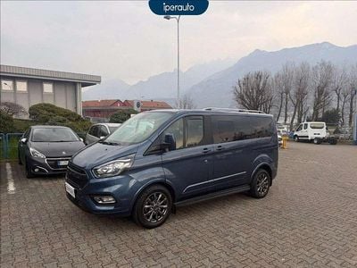 Usata Ford Tourneo Custom Titanium 150 CV (110 kW) 2022 Blu Furgone