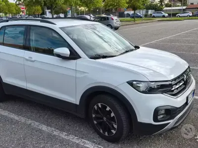 Usata VW T-Cross Style 110 CV (80 kW) 2022 Bianco SUV