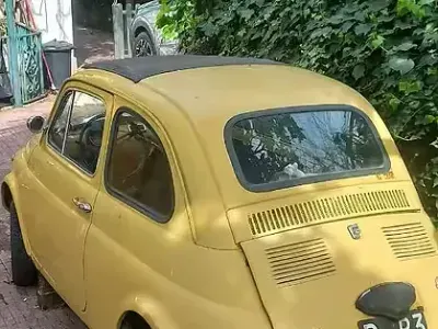 Usata Fiat 500 1970 Giallo Utilitaria