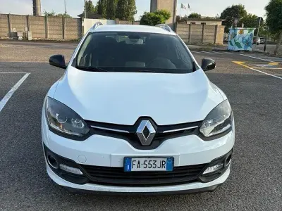 Usata Renault Mégane GrandTour 110 CV (80 kW) 2015 Bianco Station wagon