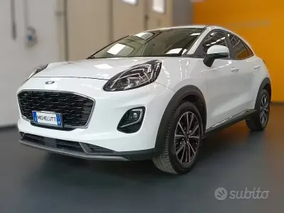 Second-hand Ford Puma Titanium 125 CP (91 kW) 2021 Alb SUV