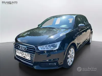 Usata Audi A1 Sportback 90 CV (66 kW) 2018 Nero Utilitaria