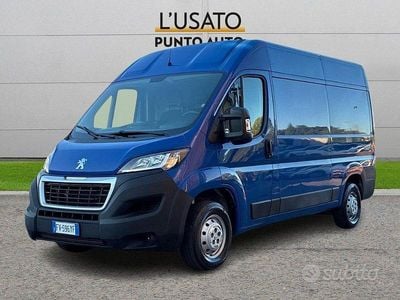Usata Peugeot Boxer 131 CV (96 kW) 2019 Blu/azzurro(met.) Furgone