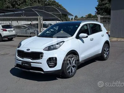 Usata Kia Sportage GT-Line 185 CV (136 kW) 2018 Bianco SUV
