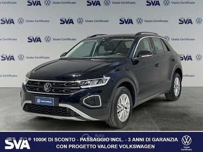 Usata VW T-Roc Life 150 CV (110 kW) 2025 Deep black SUV