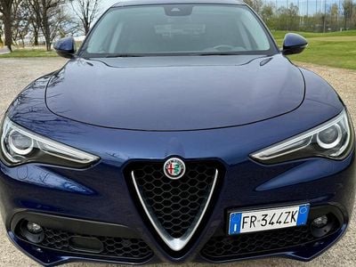 Usata Alfa Romeo Stelvio 210 CV (154 kW) 2018 Blu SUV