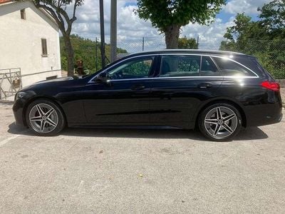 Usata Mercedes C220 Premium Plus 200 CV (147 kW) 2021 Nero Station wagon