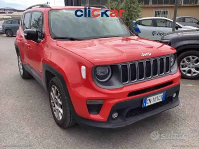 Usata Jeep Renegade Limited 131 CV (96 kW) 2023 Rosso SUV