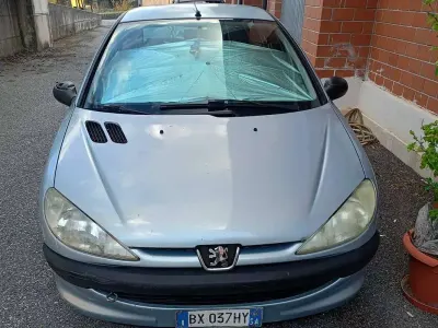 Usata Peugeot 206 69 CV (50 kW) 2001 Grigio Berlina