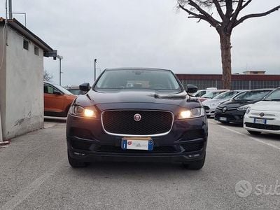 Usata Jaguar F-Pace Portfolio 241 CV (177 kW) 2017 Blu SUV