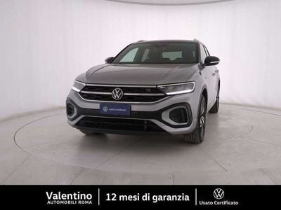 Usata VW T-Roc R-line 110 CV (80 kW) 2022 Grigio SUV