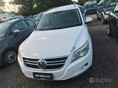Usata VW Tiguan Trendline 140 CV (102 kW) 2009 Bianco SUV