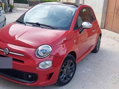 Usata Fiat 500 2009 Rosso Cabrio