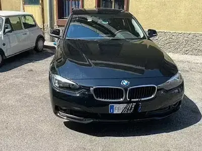 Usata BMW 318 113 CV (83 kW) 2016 Nero Station wagon