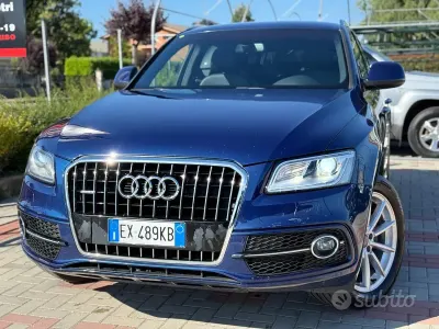 Usata Audi Q5 S-Line 190 CV (139 kW) 2015 Blu SUV