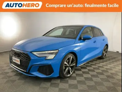 Usata Audi A3 150 CV (110 kW) 2023 Blu Berlina