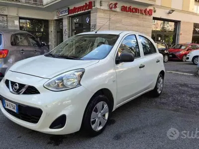 Usata Nissan Micra Acenta 80 CV (58 kW) 2014 Bianco Utilitaria