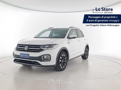 Usata VW T-Cross Sportline 110 CV (80 kW) 2022 Pure white SUV