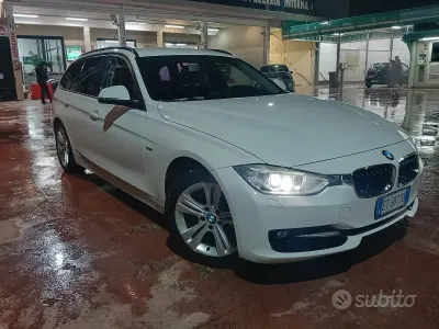 Usata BMW 316 Sport Line 116 CV (85 kW) 2014 Bianco Berlina