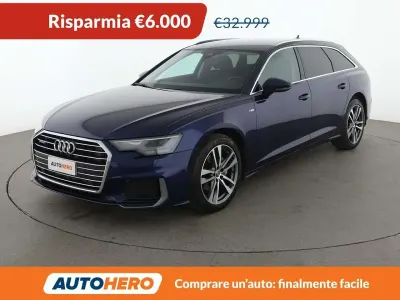 Usata Audi A6 Sport 204 CV (150 kW) 2020 Blu Station wagon