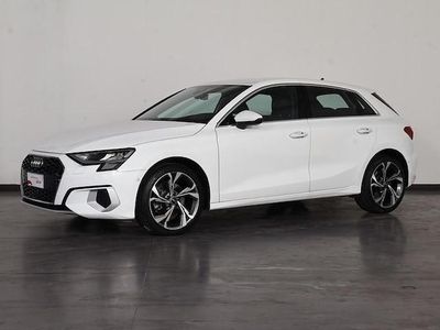 Usata Audi A3 Sportback g-tron Advanced Plus 131 CV (96 kW) 2021 Bianco ibis Utilitaria