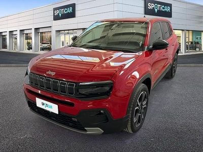 Usata Jeep Avenger Summit 101 CV (74 kW) 2024 Rosso SUV