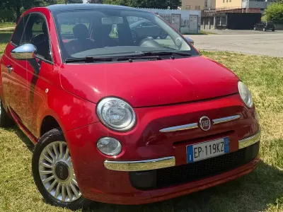 Usata Fiat 500 Lounge 69 CV (50 kW) 2012 Rosso Utilitaria