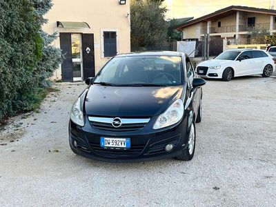 Usata Opel Corsa Club 75 CV (55 kW) 2009 Nero Berlina