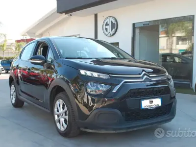 Usata Citroën C3 Feel 102 CV (75 kW) 2022 Nero Utilitaria