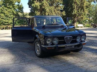 Brugt Alfa Romeo Giulia Super 82 HK (60 kW) 1976 Blå Sedan