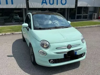 Usata Fiat 500 Lounge 69 CV (50 kW) 2018 Verde Utilitaria