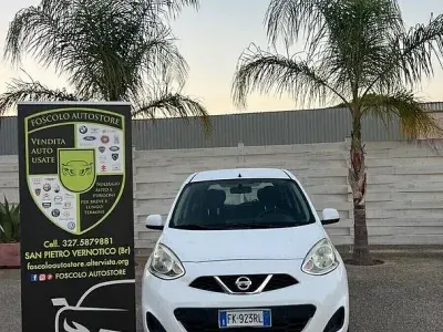 Gebraucht Nissan Micra 80 PS (58 kW) 2017 Weiß Kleinwagen
